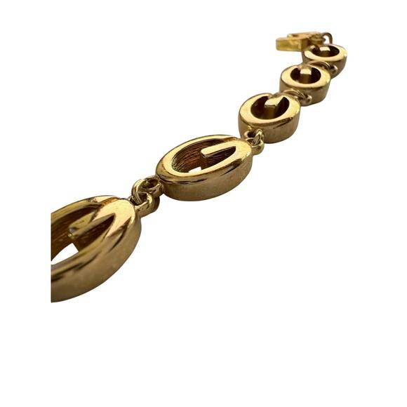 Givenchy G Link Gold Plate Bracelet - Picture 2 of 10